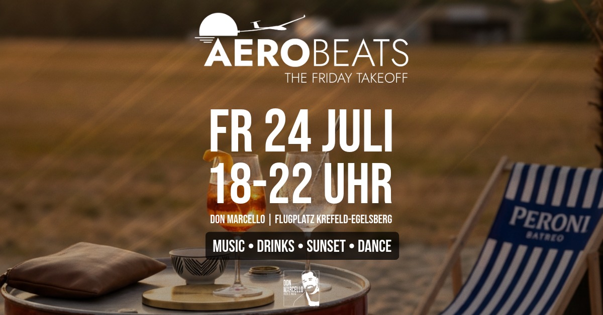 AEROBEATS – The Friday Takeoff ✈️